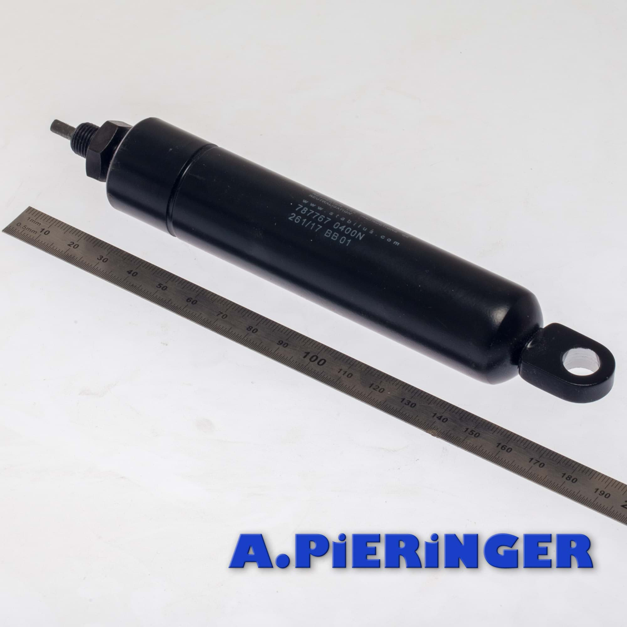 A.PiERiNGER. Gasfeder Stabilus Bloc-o-Lift 787767 400N 193 lg