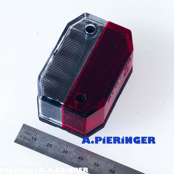 Imagen de Aspöck  Flexpoint I Umrissleuchte rot/weiß 21-6513-007 Tülle