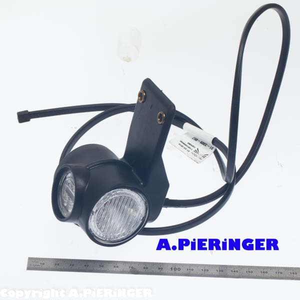 A.PiERiNGER. Aspöck Superpoint IV Umrißleuchte LED 12V links 31