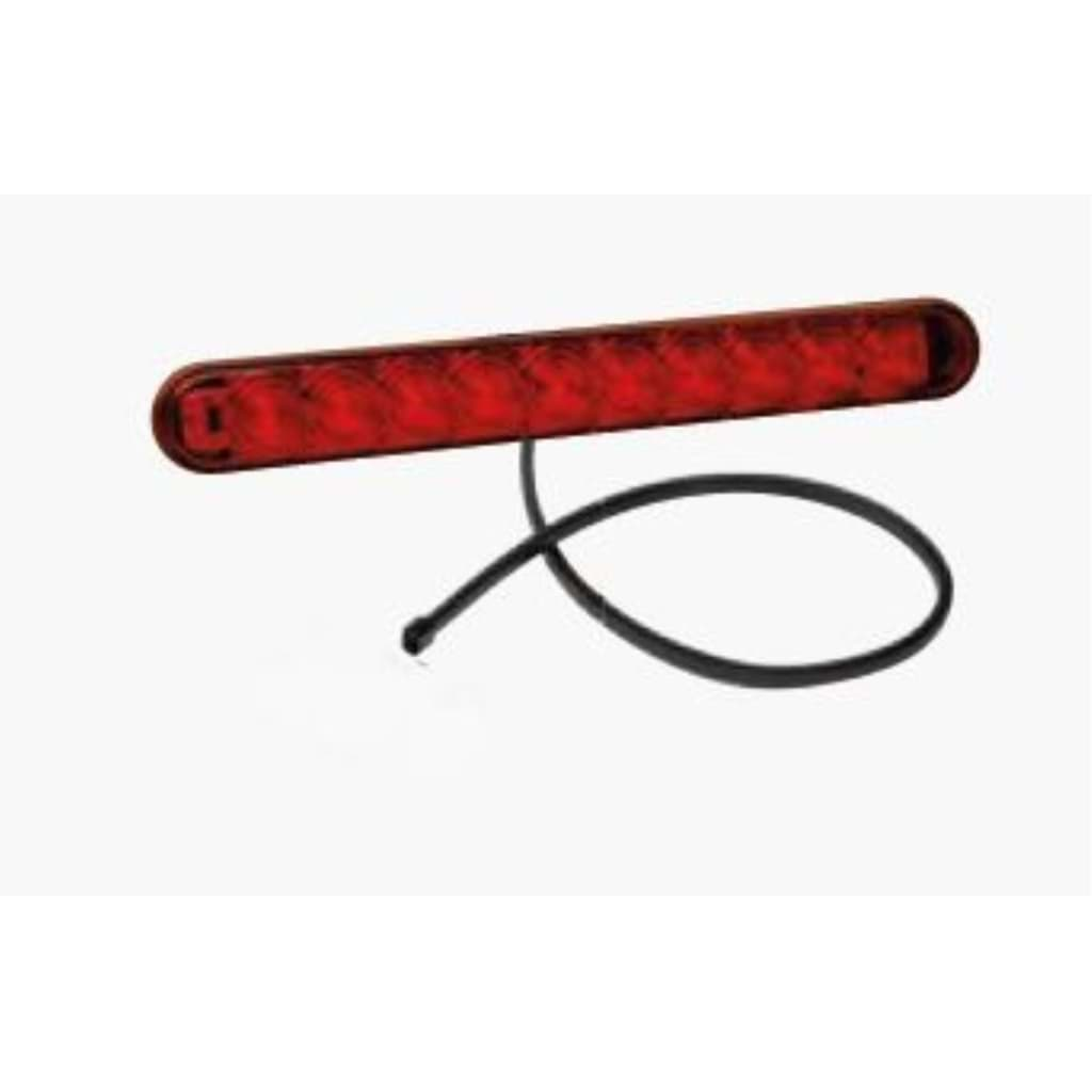 Imagen de 3. Bremsleuchte LED 12V Gesamtlänge 227 mm klebend Aspöck 31-8700-004 kabel