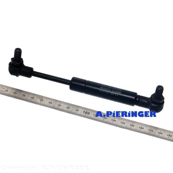 A.PiERiNGER. Gasfeder Stabilus Liftomat 4848DZ 100 N Gesamtlänge  155,50/155,50 mm Winkelgelenk 8 mm