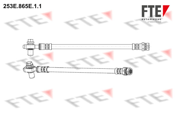 Immagine di Bremsschlauch Ringstück D=10mm mit Schraube - IG M10x1