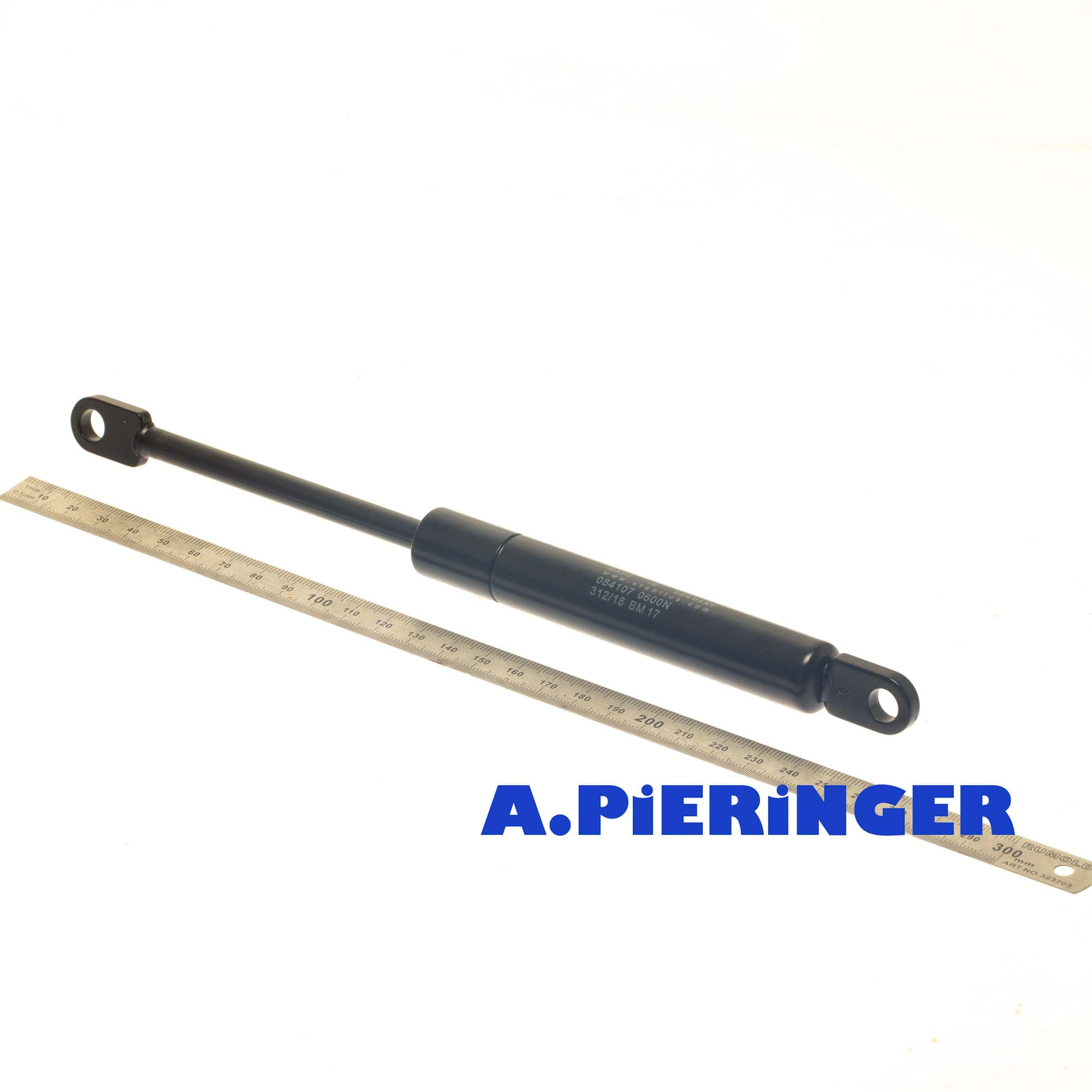 Immagine di Gasfeder Stabilus Lift-o-MAT 084107 0600N Gesamtlänge 245 mm Auge 8 mm