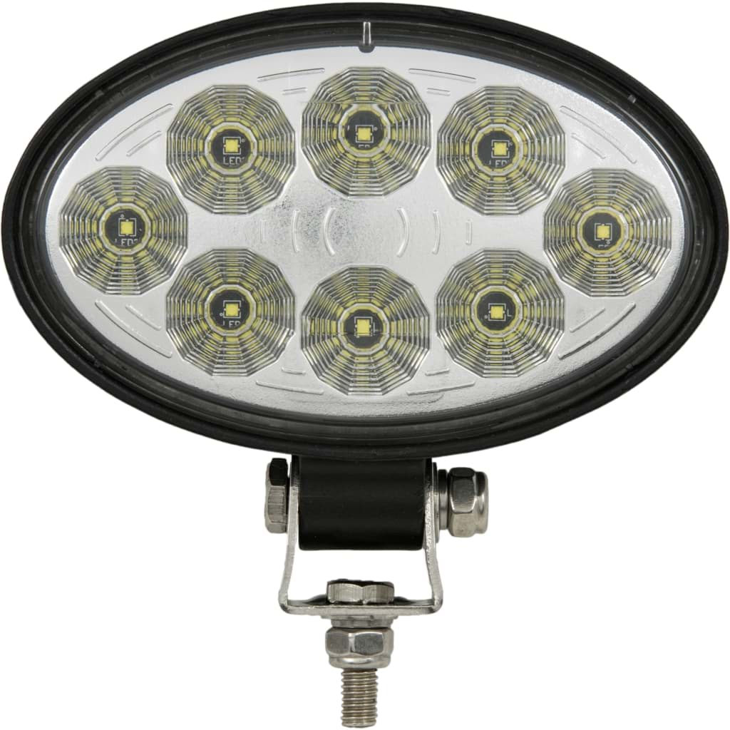 Immagine di Arbeitsscheinwerfer oval 8 LED  1800 Lumen 42-1007-001 143x90 breit