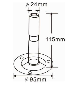 Picture of Halterung für Rundumleuchte