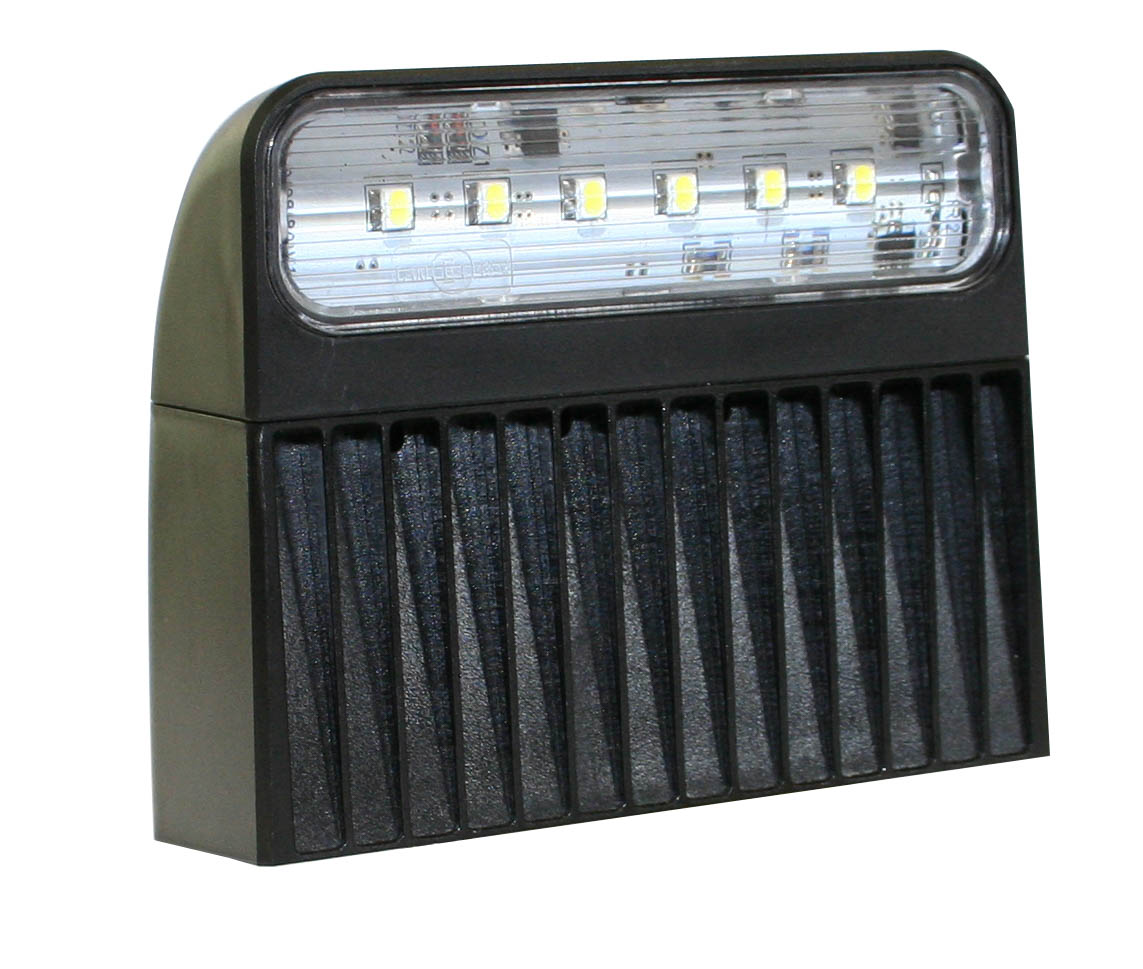 Imagen de 36-3867-014 Aspöck Kennzeichenleuchte Regpoint II LED hoch 0,5m ASS2 12V/24V Einzelanbau