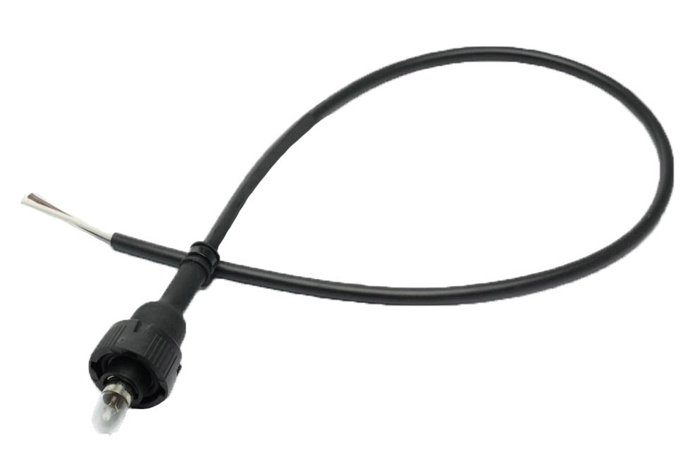 Image de 31-2800-007 Aspöck Fassung Superpoint mit Kabel 0,5m mit Glühbirne 4Watt