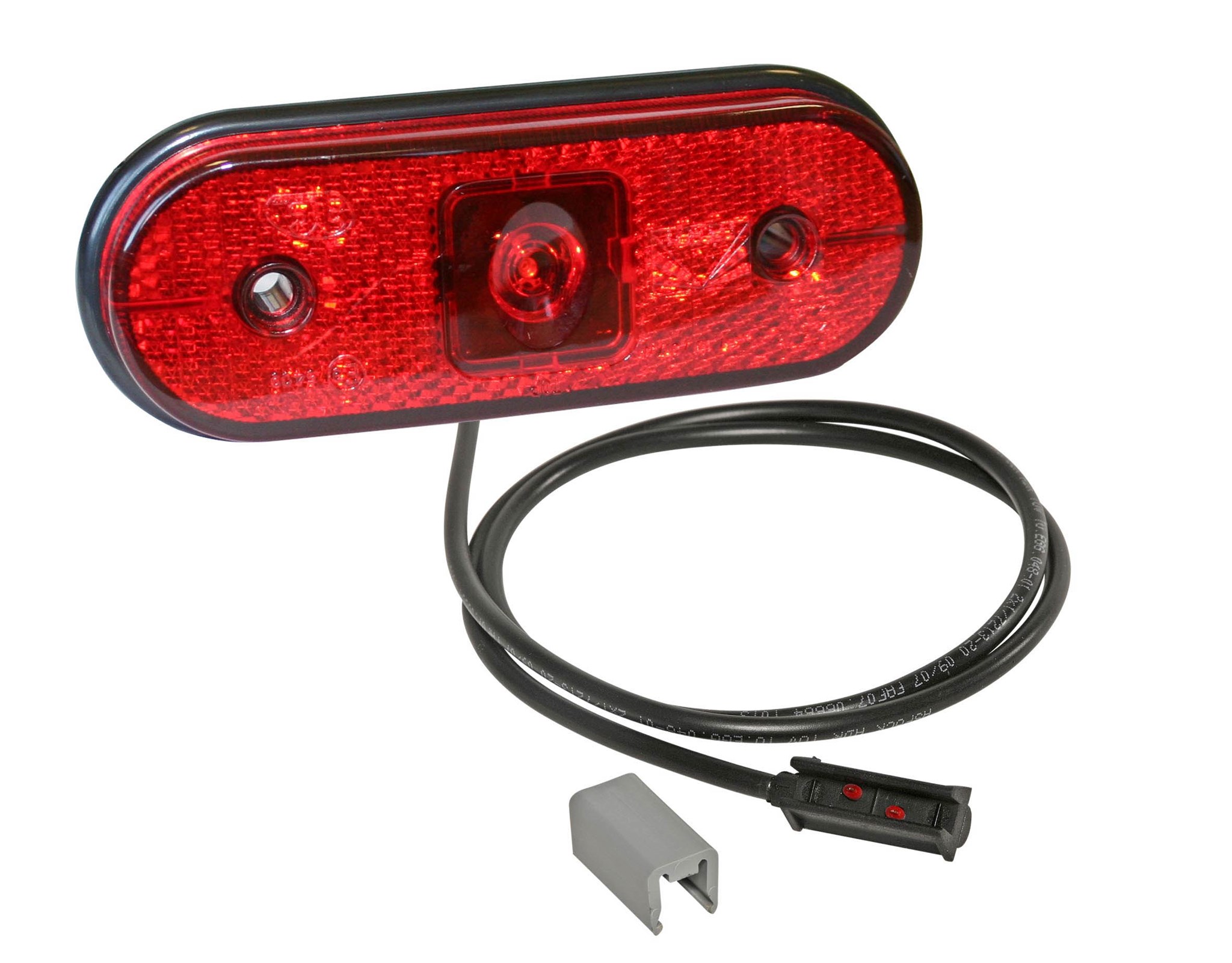 Bild von 31-7804-054 Aspöck Positionsleuchte Unipoint rot Einbau 3500mm P&R