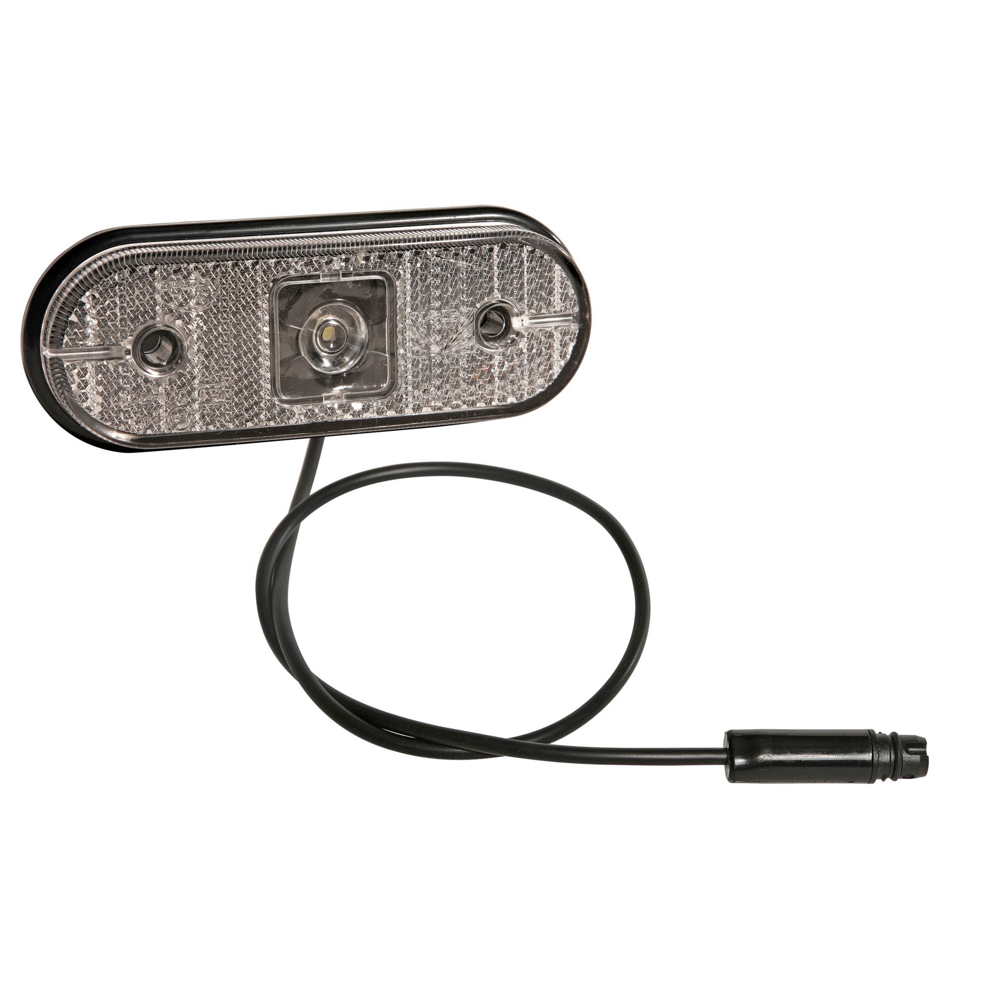 31-7707-117 Aspöck Positionsleuchte Unipoint weiß Einbau 1,5m  ASS3 