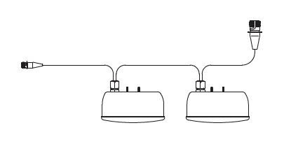 Bild von 87-3080-001 Aspöck 3-Kammerleuchte LED rechts 7pol. AMP 0,90m + 2pol. Superseal 1,00m