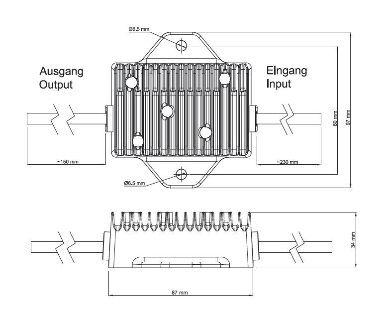 Bild von 75-0314-007 Aspöck LED-Control Gerät Blinker Open End 10-30Volt