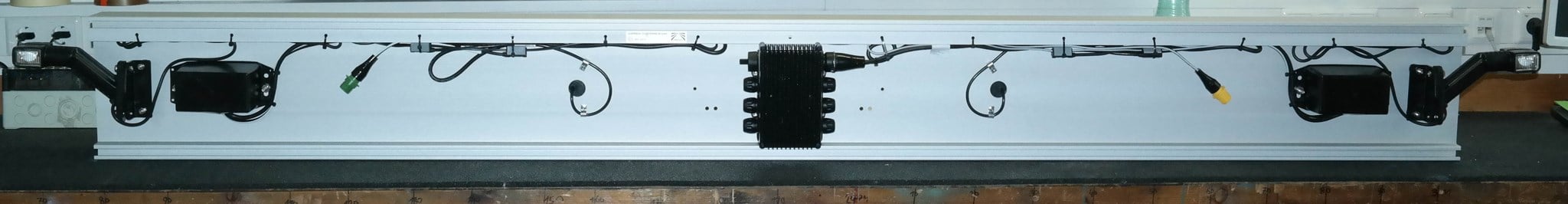 Picture of 97-1198-007C Aspöck ALU Unterfahrschutz eloxiert Europoint III Voll LED, Superpoint IV