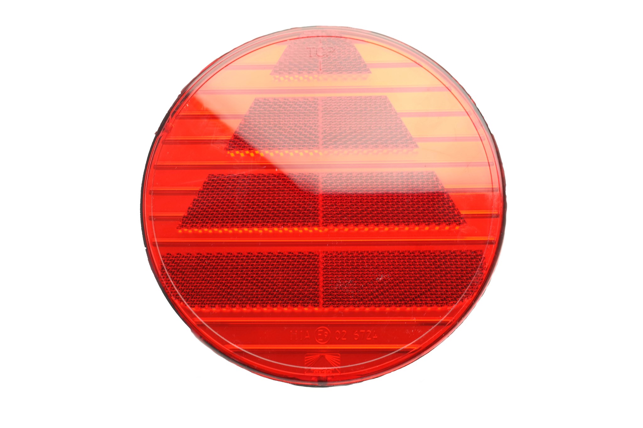 Bild von 15-5400-607 Aspöck Dreieckrückstrahler rot D=145mm schraubbar 5400-600