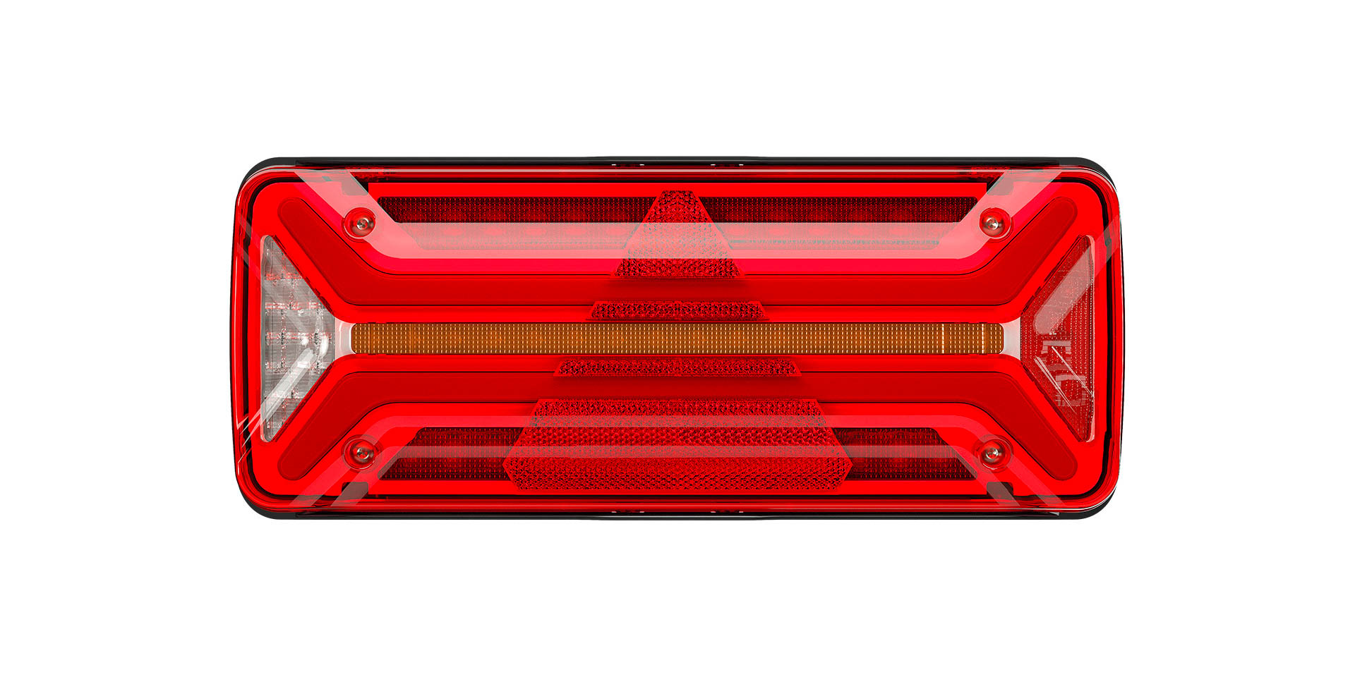 Imagen de 25-4126-001 Aspöck Ecoled 2 Heckleuchte Smartbox 7pol. ASS2 mit Dreieck, 12-24V