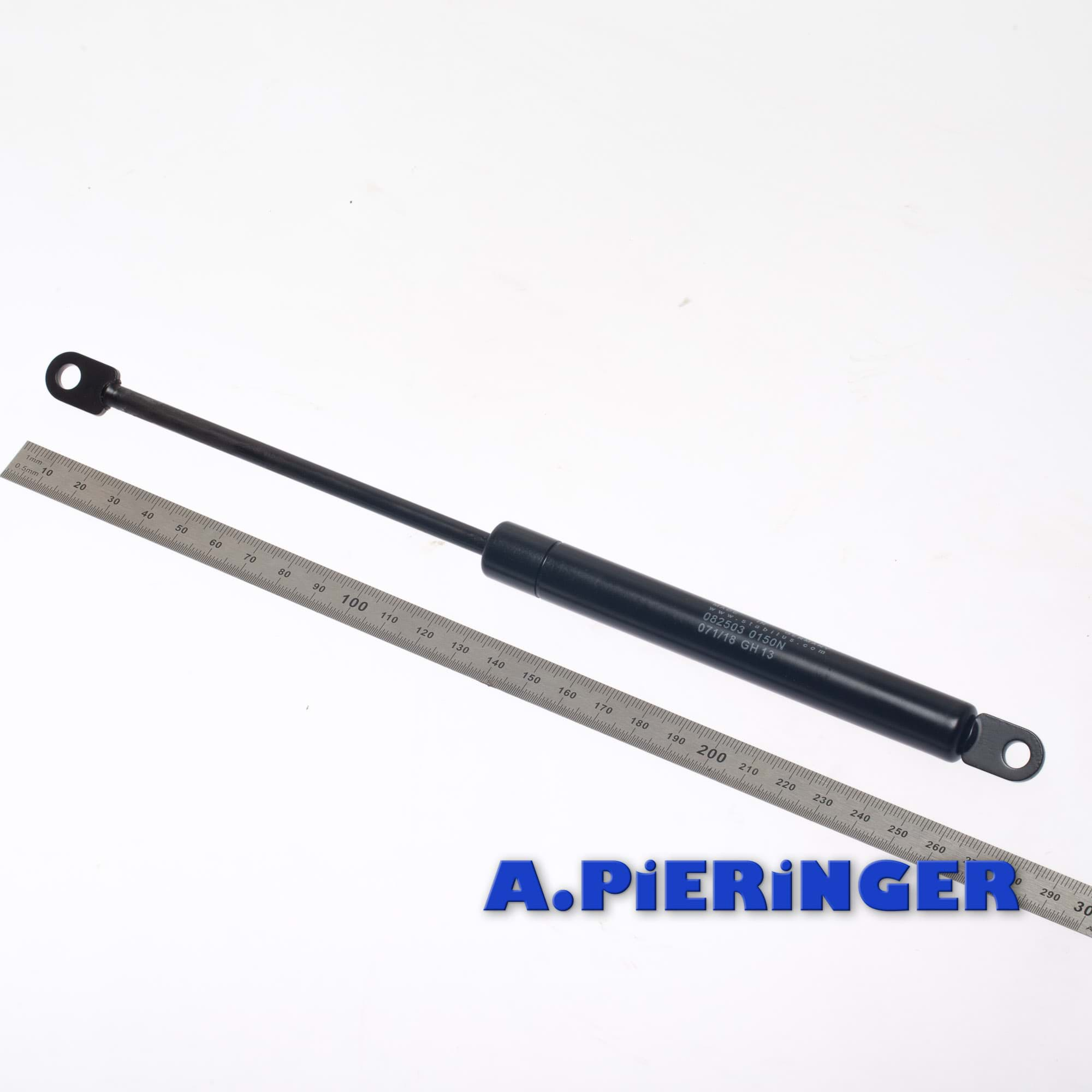 Immagine di Gasfeder Stabilus Lift-o-MAT 082503 0150N Gesamtlänge 265,50 mm Auge 6 mm