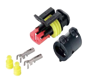 Bild von Stecker Super Seal NW 7,5 -10 2pol.