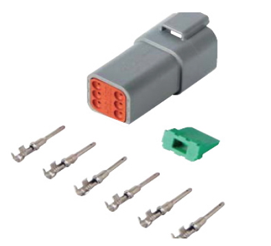 Bild von Stecker System Deutsch 6pol.