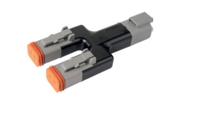 Bild von Stecker System Deutsch T-Stück 3x2 polig