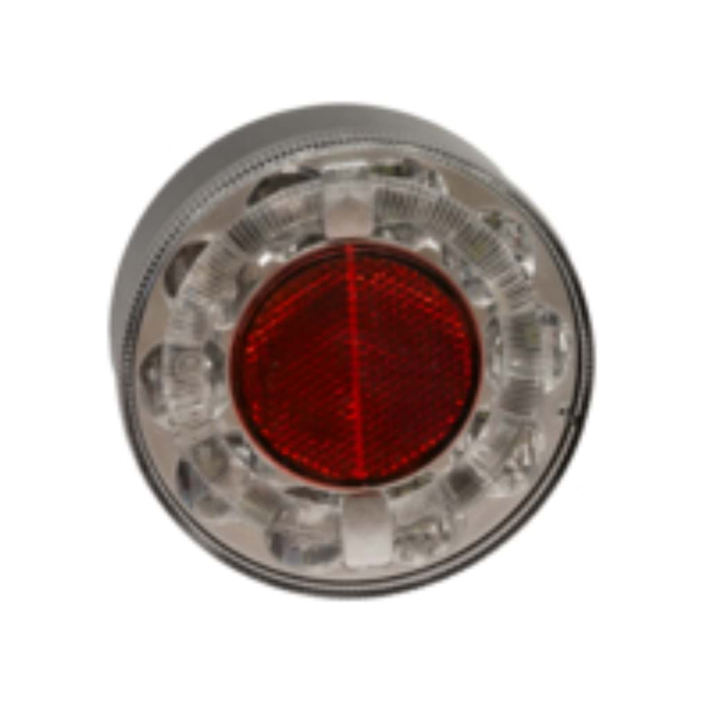 Immagine di Aspöck LED Nebelschlusslechte Rückfahrleuchte Braspoint rund 98 mm 12V/24V 33-8100-107