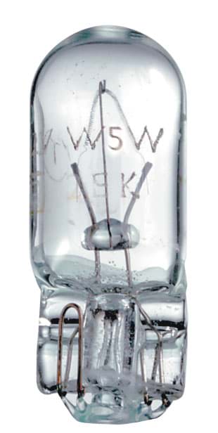 Immagine di 24V 5W  Glassockellampe W5W  GE-Relibale range