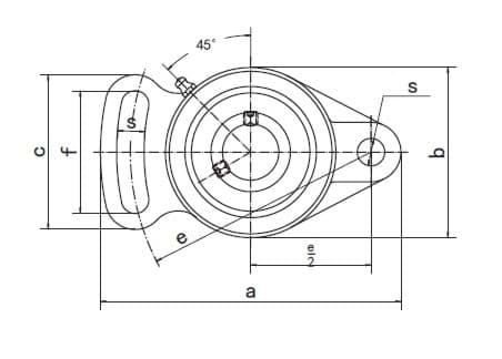 Picture of FLANSCHLAGER UCFA 208 FK 