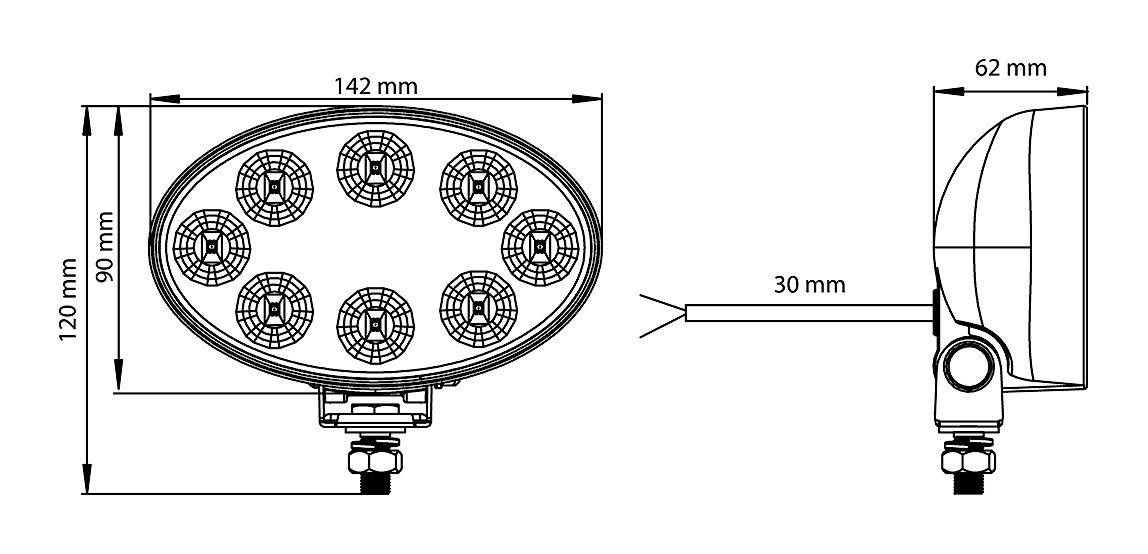 Bild von LED work lamp