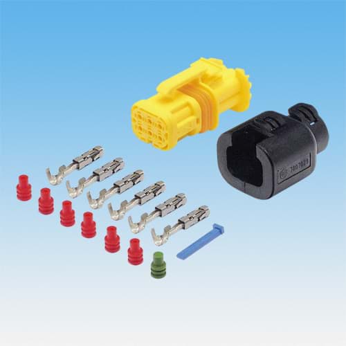 Bild von Stecker 6-polig gelb passend Scheinwerfer MAN TGX 