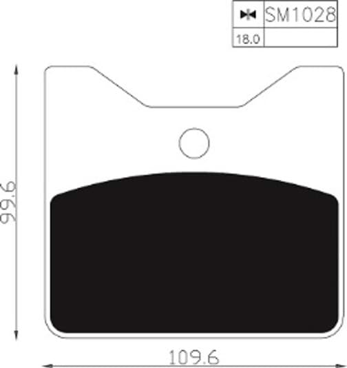 Image de Scheibenbremsbelag-Satz = 2 Stk. passend für JCB Dumper