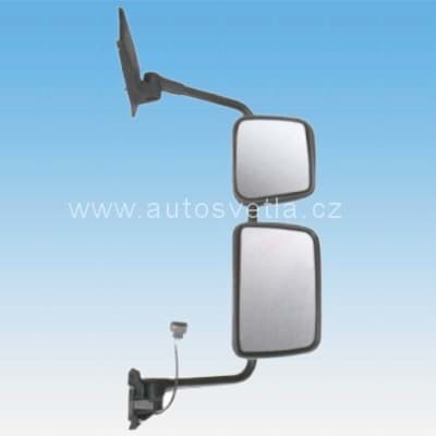 Bild von Spiegel passend für DAF , Renault , Volvo kurz Arm (100mm) schwarz rechts