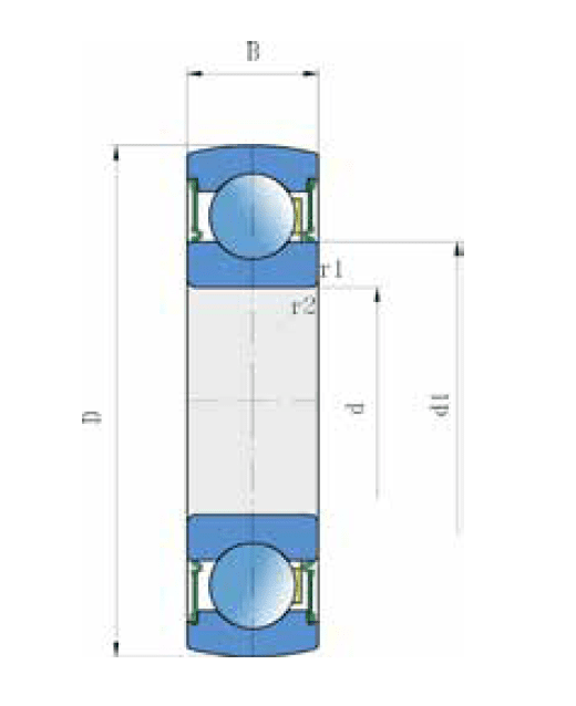 Immagine di FKL Kugellager 35x72x17 Aussen ballig 1726207-2RS1  