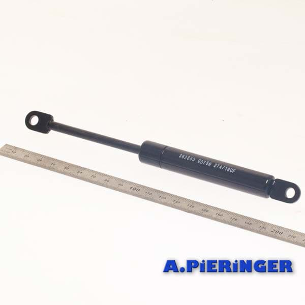 Immagine di Gasfeder Stabilus Lift-o-MAT 362883 0075N Gesamtlänge 185,5 mm Auge 6 mm