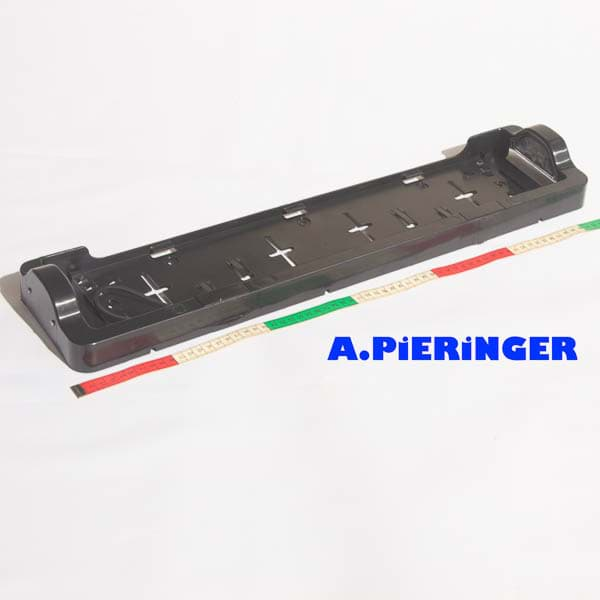 Immagine di Kennzeichenhalter mit 2 Kennzeichenleuchten LED 12V/24V 36-3769-007  Aspöck 