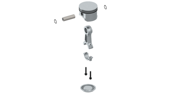 Immagine di WABCO 4123529252 Kit: Piston + Rod / Reparatureinheit