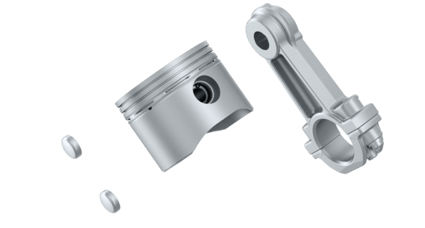 Bild von WABCO 4111419272 Kit: Piston + Rod / Reparatursatz