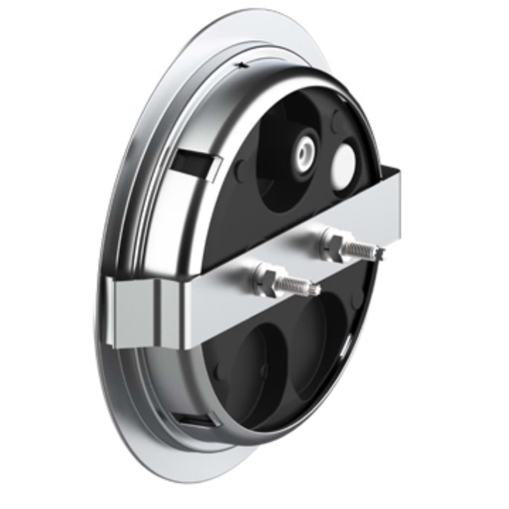 Aspöck 14 4300 557 EcoRound Chrom Ring inkl. Montagematerial