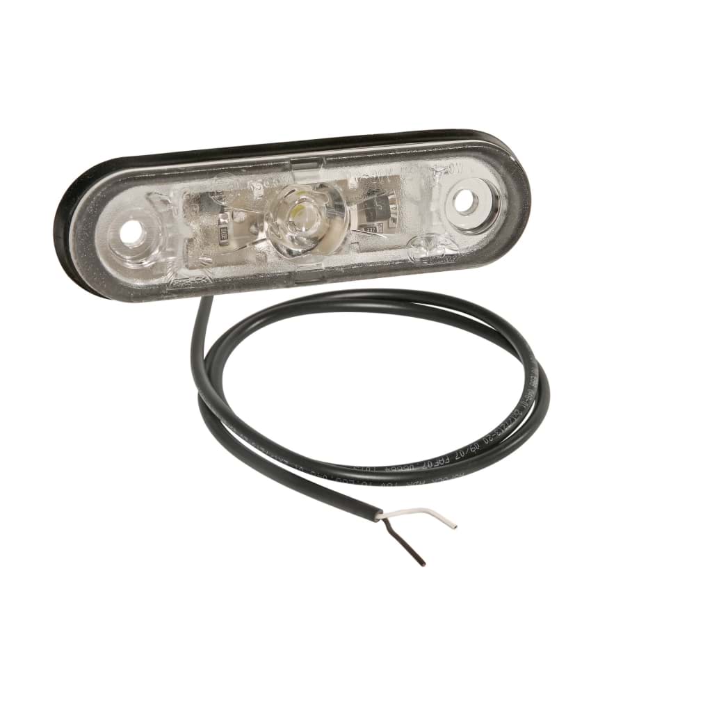 31-7110-004 Aspöck Posipoint II weiß LED Begrenzungsleuchte SCB 8m m Open End 